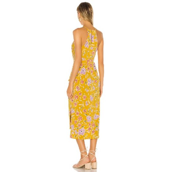 REVOLVE BCBGeneration Faux Wrap Midi Dress size S - Picture 3 of 6